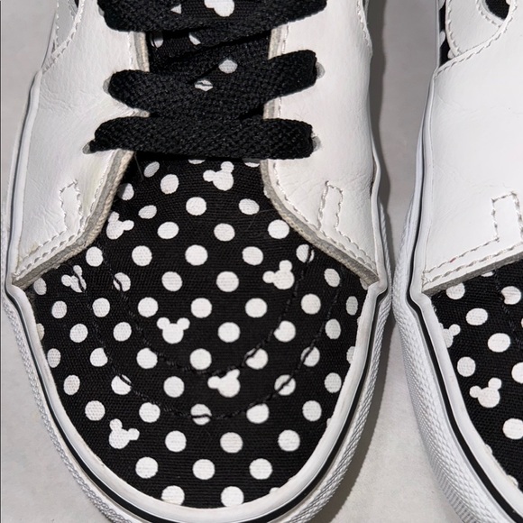 VANS Off The Wall DISNEY X Custom 2018 Mickey Silhouette Polkadots unisex Sz W 9 main image 11